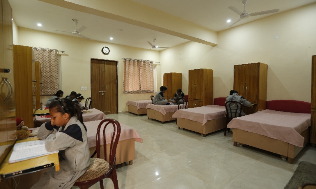 Separate boys & girls’ hostels
