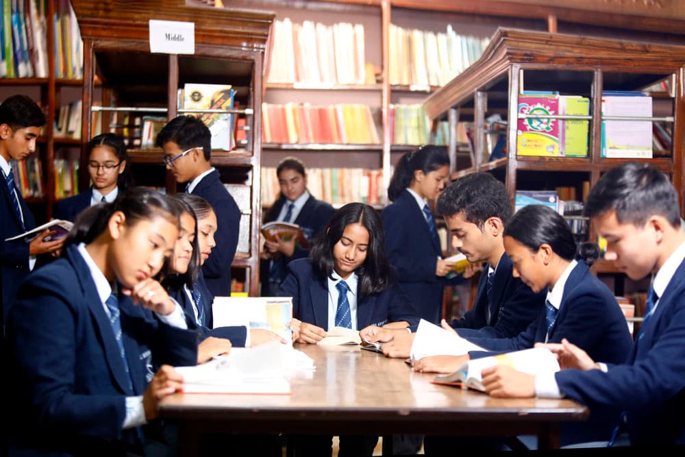 the asian school library