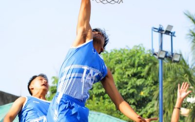 Basketball match at the Asian School