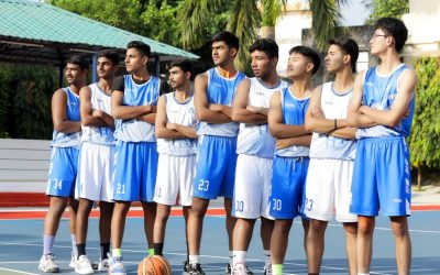 Basketball Team At the Asian School